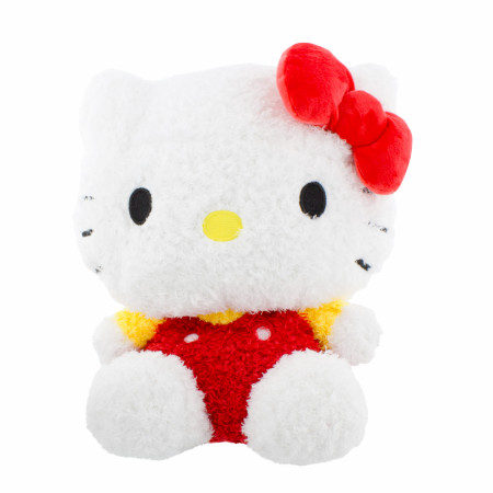 Hello Kitty Red Bow Fuzzy Weighted Pillow Buddy